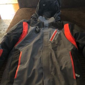Obermeyer ski/snow jacket. Size 4 my kid wore at 5